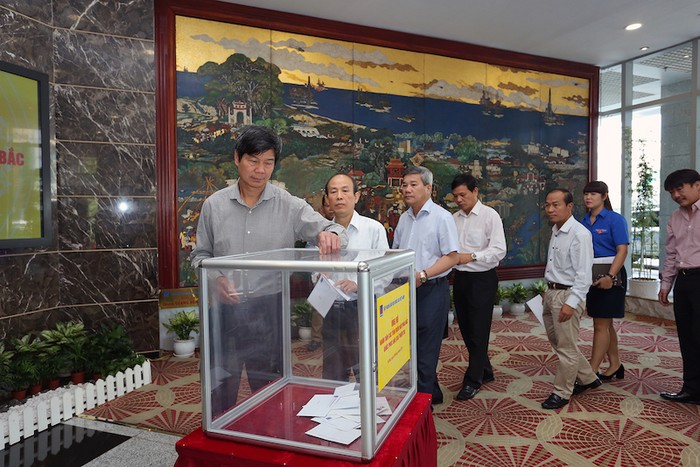 Tính đến hết ngày 28/6, Tập đoàn Dầu khí Việt Nam đã quyên góp được 500 triệu đồng.