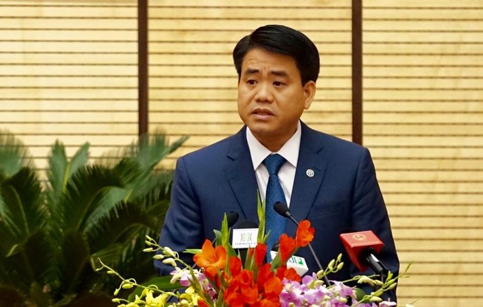 Chủ tịch Ủy ban Nhân dân Thành phố Hà Nội - ông Nguyễn Đức Chung. Ảnh: Báo Hà Nội Mới