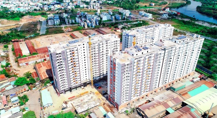 Những dự án nằm trong khu vực của đề án “đô thị sáng tạo” hiện có mức gia tăng giá trị cao, đơn cử như tại Him Lam Phú An với mức tăng gần 30%. (Ảnh: TuanLam)