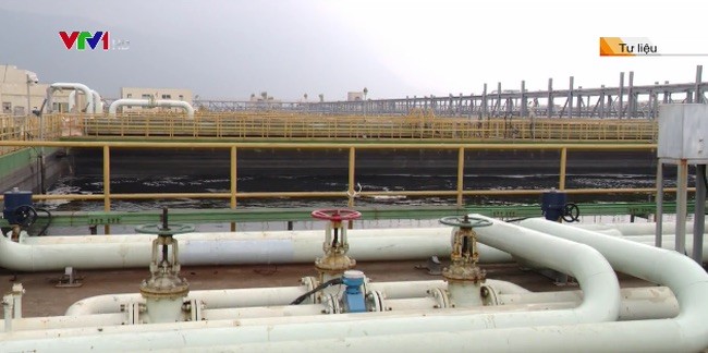 Việc kiểm soát xả thải tại nhà máy Formosa được giám sát chặt chẽ. Ảnh: VTV