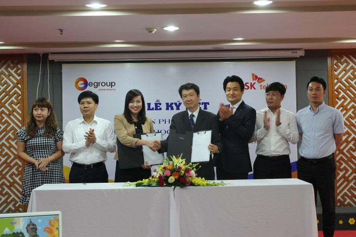 Epro ký kết hợp tác cùng SK Telecom triển khai chương trình học lập trình cùng với Robot thông minh dành cho trẻ em Việt Nam.