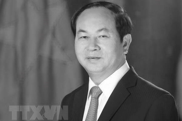 Chủ tịch nước Trần Đại Quang đã từ trần ngày 21/9/2018. Ảnh: TTXVN
