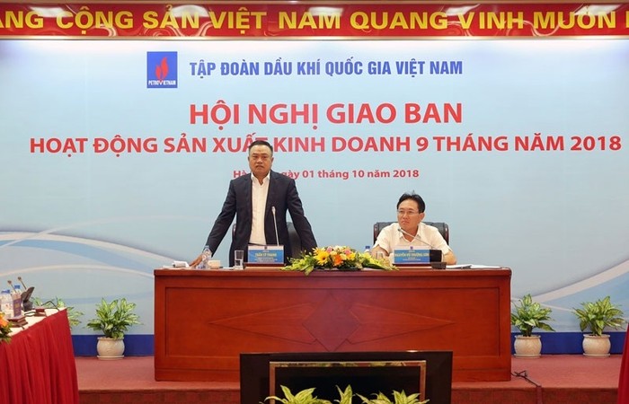 Chủ tịch Hội đồng thành viên Trần Sỹ Thanh phát biểu chỉ đạo tại Hội nghị