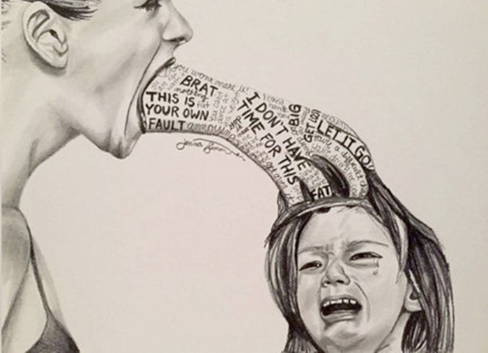 Trẻ em rất dễ bị tổn thương bởi lời nói miệt thị. Ảnh minh họa: Giadinhmoi.vn