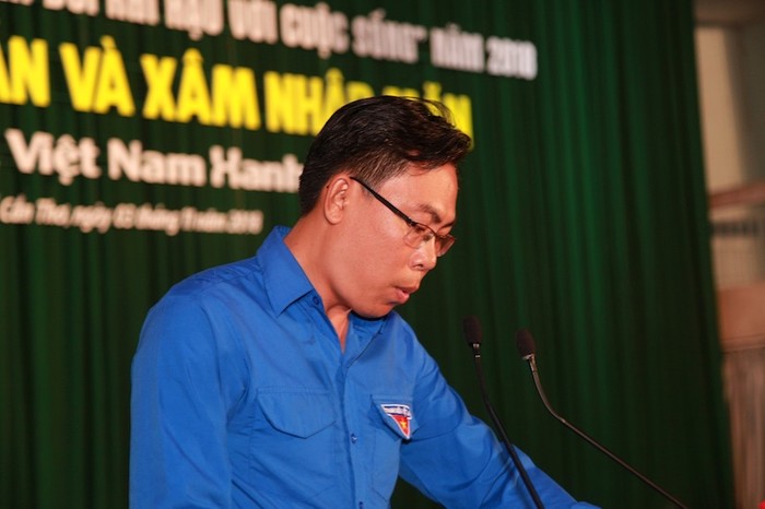Đồng chí Nguyễn Thanh Tùng – Bí thư đoàn trường Đại học Cần Thơ
