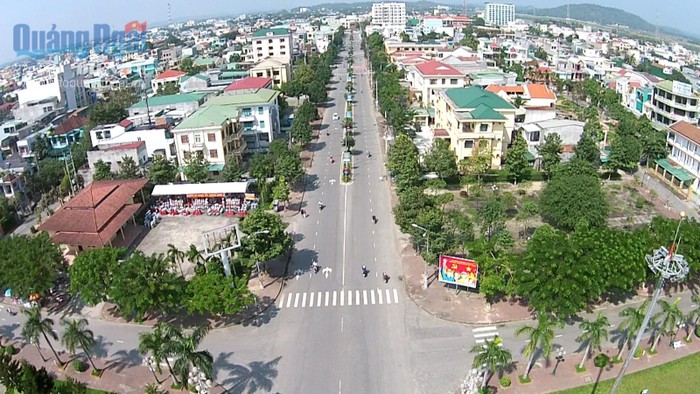 Đường Phạm Văn Đồng - Thành phố Quảng Ngãi. Ảnh: baoquangngai.vn