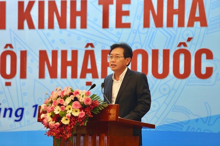 Tổng giám đốc PVN Nguyễn Vũ Trường Sơn phát biểu khai mạc Hội thảo