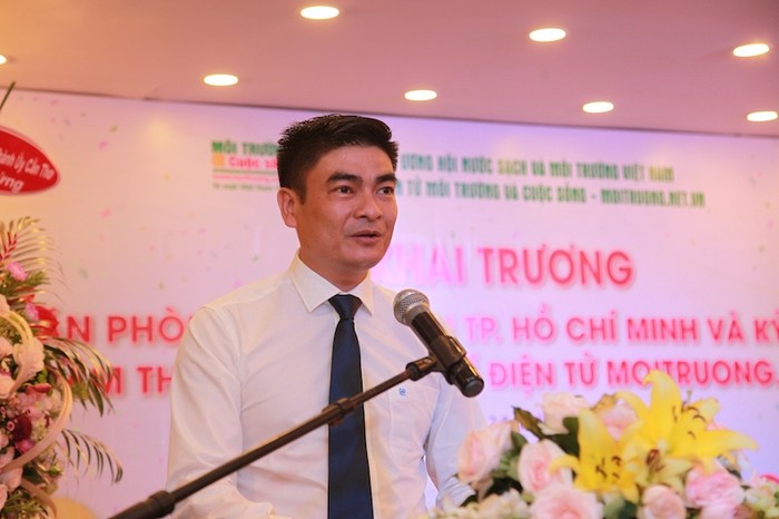 Ông Nguyễn Văn Thắng – Trưởng văn phòng đại diện khu vực Nam Bộ tại Thành phố Hồ Chí Minh phát biểu