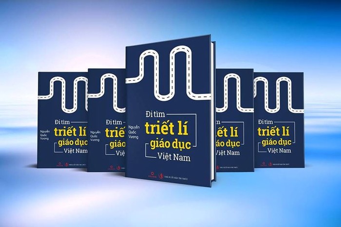 Cuốn sách &quot;Đi tìm triết lí giáo dục Việt Nam&quot; của tác giả Nguyễn Quốc Vương. (Ảnh: Nguyễn Quốc Vương)