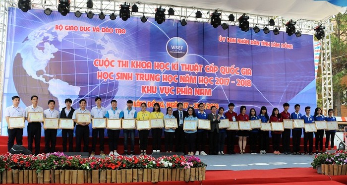 Quảng Ngãi đạt 4 giải ở cuộc thi khoa học kỹ thuật cấp quốc gia