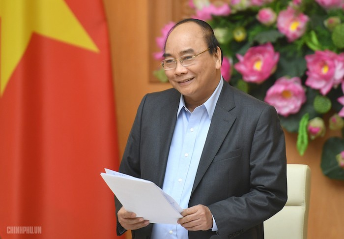 Thủ tướng phát biểu tại phiên họp. Ảnh: Chinhphu.vn