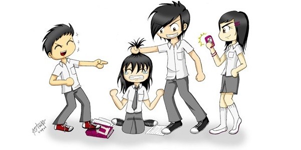 Làm gì để ngăn chặn bạo lực học đường. Ảnh minh họa trên trang thnguyenkhacnhu.tpbacgiang.edu.vn