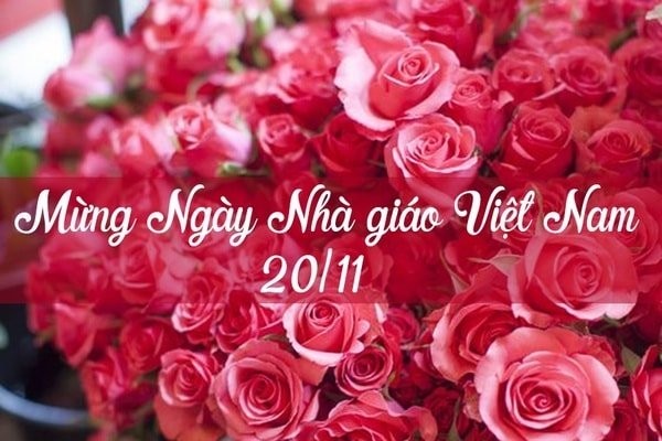 Chúc mừng ngày Nhà giáo Việt Nam. (Ảnh minh hoạ trên internet)