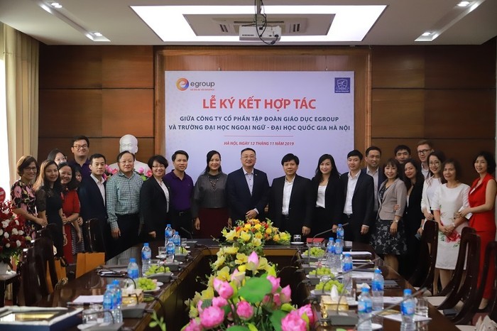 Sự hợp tác giữa Tập đoàn Egroup và Trường Đại học Ngoại ngữ - Đại học Quốc gia Hà Nội sẽ mở ra cơ hội lớn về đào tạo và việc làm cho sinh viên.