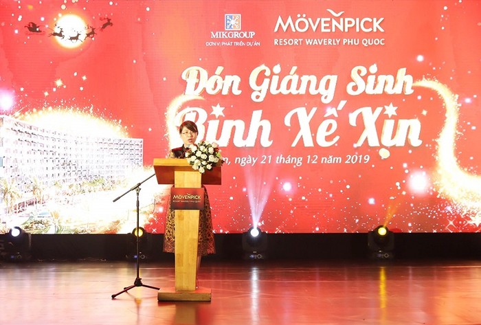 Bà Lê Thị Hải Châu - Giám đốc điều hành Dự án Mövenpick Resort Waverly Phú Quốc