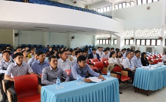 Ngày 26/12, Quảng Ngãi tổ chức Lễ khai mạc kỳ thi chọn học sinh giỏi quốc gia năm học 2019-2020. (Ảnh do tác giả cung cấp)
