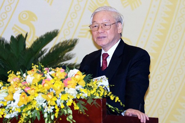 Tổng Bí thư, Chủ tịch nước Nguyễn Phú Trọng (Ảnh: VGP)