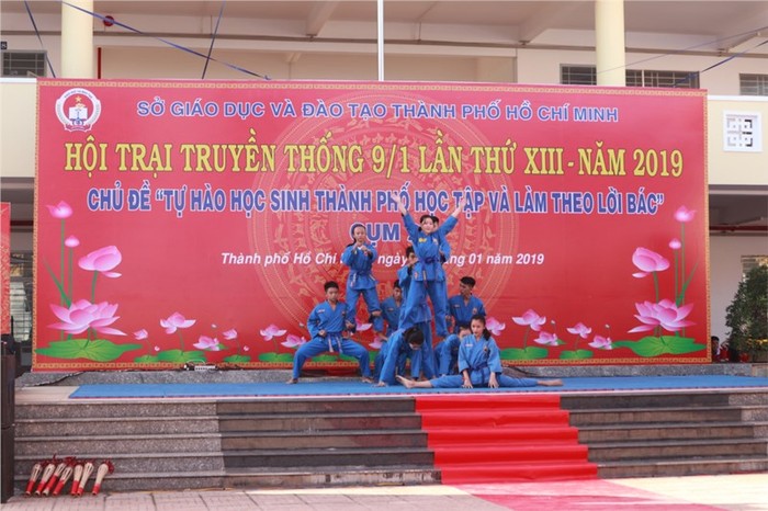 Hội trại Truyền thống 9/1 do Sở Giáo dục và Đào tạo Thành phố Hồ Chí Minh tổ chức. (Ảnh minh hoạ: Hcm.edu.vn)
