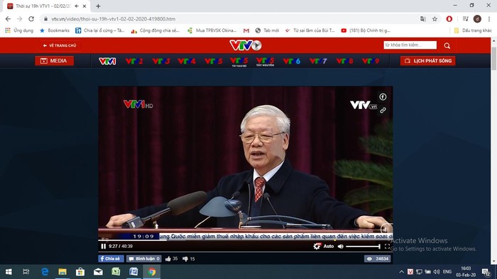 Tổng Bí thư – Chủ tịch nước Nguyễn Phú Trọng phát biểu tại hội nghị (nguồn [1])
