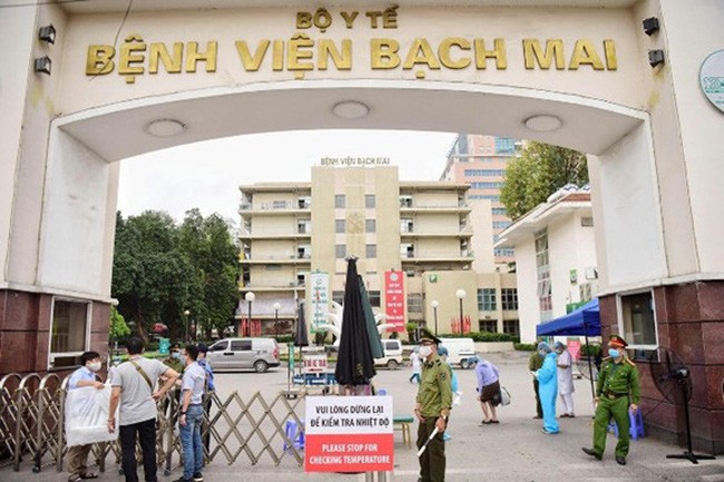 Bệnh viện Bạch Mai. (Ảnh minh hoạ: Báo điện tử Quân đội nhân dân)