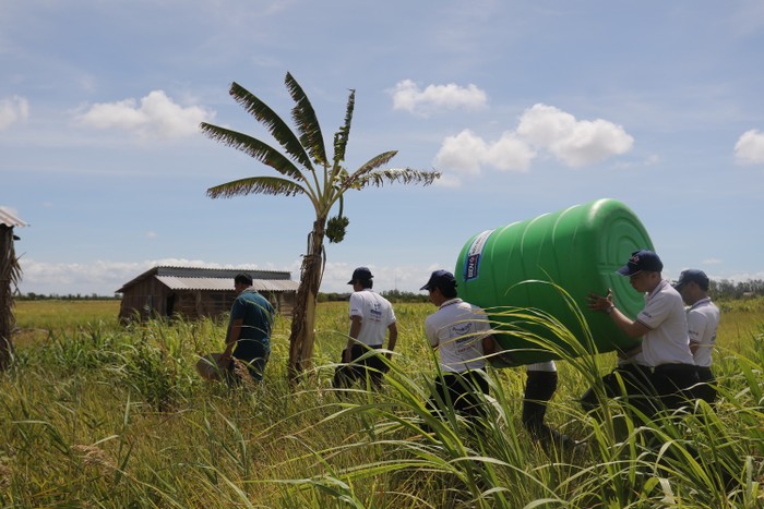 BIDV triển khai chương trình “Nước ngọt cho cuộc sống Xanh” tại Đồng bằng sông Cửu Long