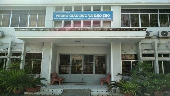 Phòng Giáo dục và Đào tạo huyện Vĩnh Thuận (tỉnh Kiên Giang) (Ảnh minh họa: Congly.vn)