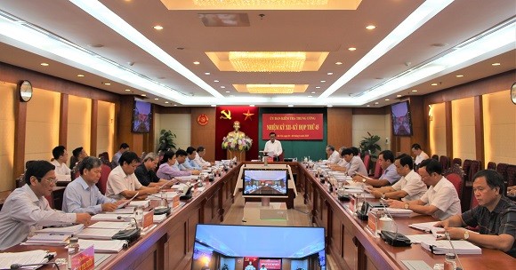 Từ ngày 01 đến 04/6/2020, tại Hà Nội, Ủy ban Kiểm tra Trung ương đã họp Kỳ 45. (Ảnh: Ubkttw.vn)