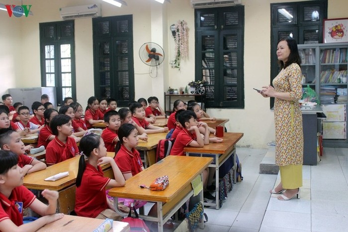 100% giáo viên của Hà Nội đã đạt chuẩn tiếng Anh theo khung năng lực ngoại ngữ 6 bậc Việt Nam sẽ phải tham dự kỳ kiểm tra, rà soát đánh giá. (Ảnh minh họa: VOV)