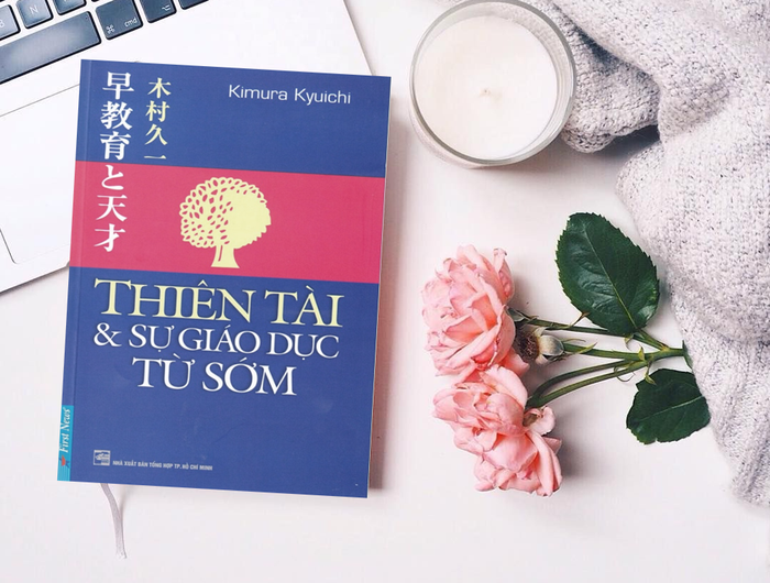 Cuốn sách &quot;Thiên tài và sự giáo dục từ sớm” của tác giả Kimura Kyuichi. (Ảnh: Blifevn.com)