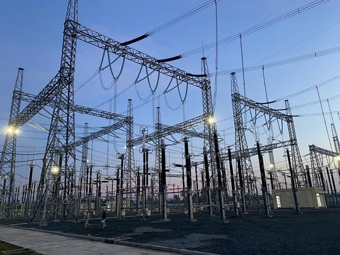 Đóng điện thành công Sân phân phối 500kV Trung tâm điện lực Sông Hậu