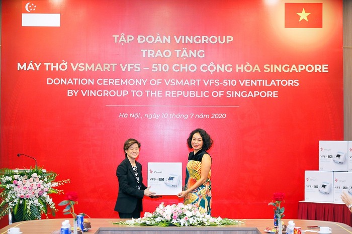 Vingroup trao tặng 1.000 máy thở cho Nga, Ucraina và Singapore ảnh 3