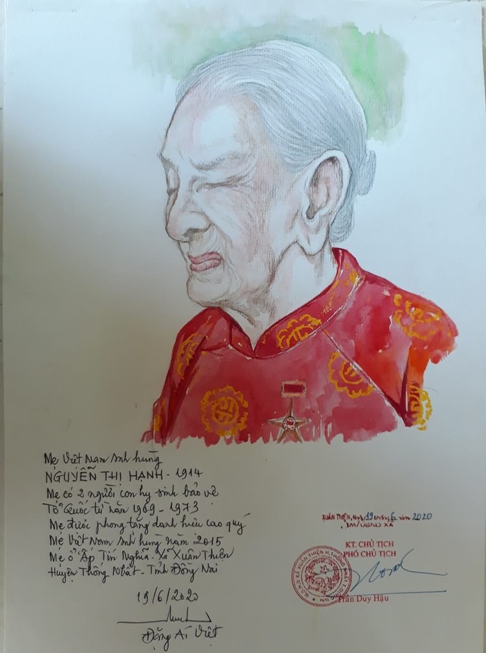 Người họa sĩ của Mẹ Việt Nam Anh hùng ảnh 3