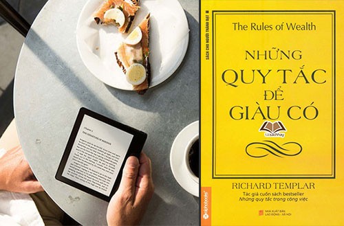 Cuốn sách &quot;Những quy tắc để giàu có&quot; của tác giả Richard Templa.