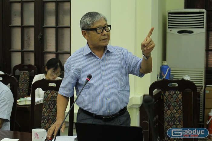 Giáo sư, Tiến sĩ Nguyễn Ngọc Phú (Ảnh: Kim Anh)