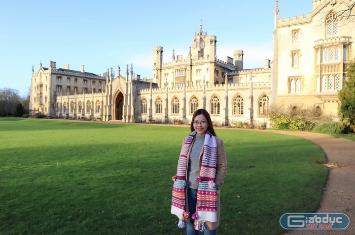 Nguyễn Thị Phương Nghi giành học bổng Chevening bậc Thạc sĩ chuyên ngành Khoa học trị liệu tại Đại học Cambridge (Ảnh: Nhân vật cung cấp)