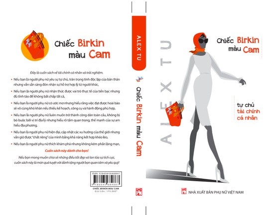 Cuốn sách “Chiếc Birkin màu cam - tự chủ tài chính cá nhân”. (Ảnh: alex-tu.com)