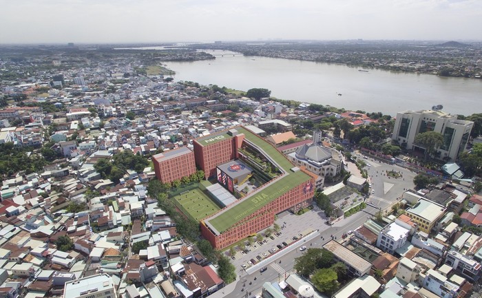 Phối cảnh cơ sở mới của SNA tọa lạc tại trung tâm Thành phố Biên Hòa.
