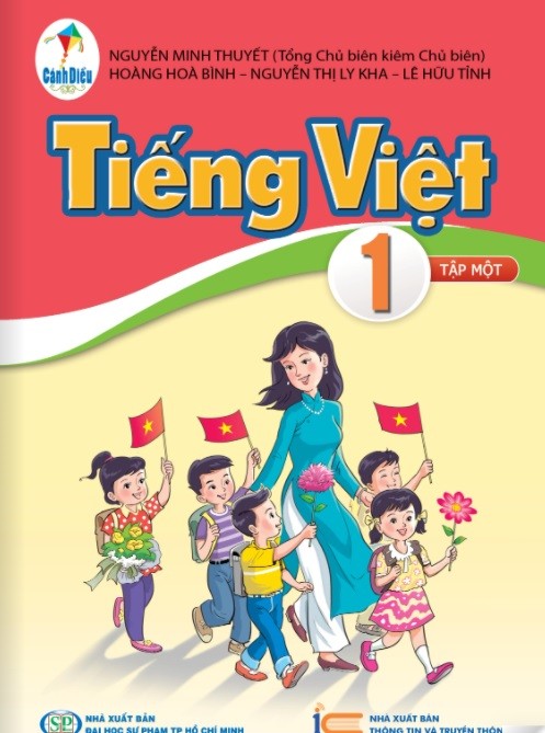 Sách giáo khoa Tiếng Việt 1 bộ Cánh diều. (Ảnh: sachcanhdieu.vn)