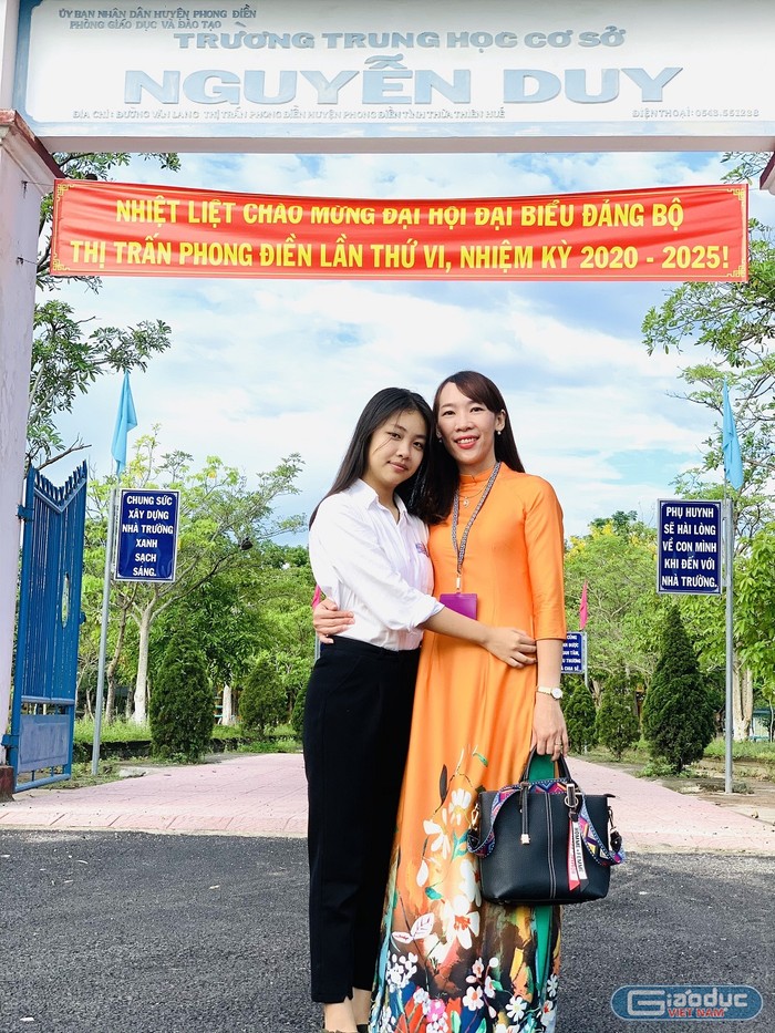 Cô Nguyễn Thị Thúy luôn mong muốn lan tỏa những lớp học hạnh phúc trong các trường học (Ảnh: Nhân vật cung cấp)