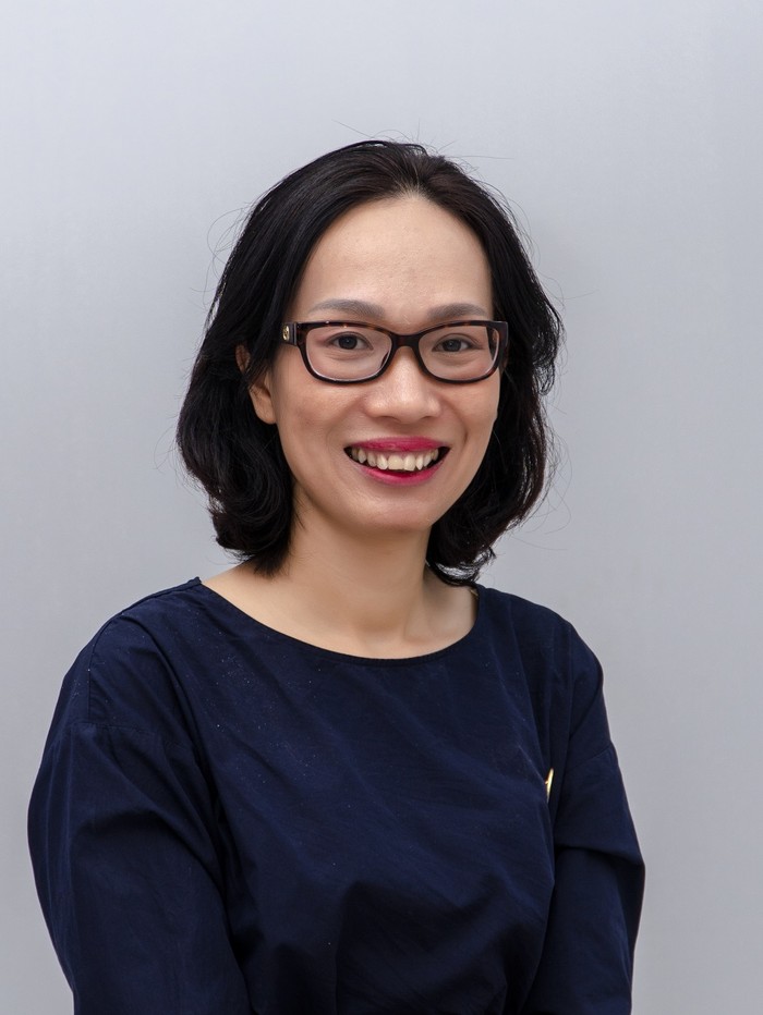 Cô Nguyễn Thị Thu Huyền, Tiến sĩ giáo dục (Anh Quốc), Phó hiệu trưởng ở VFIS. (Ảnh do tác giả cung cấp)