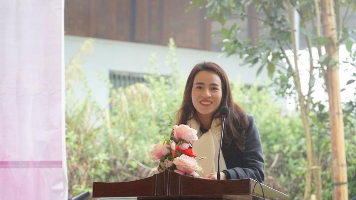 Bà Trần Thị Như Trang – Giám đốc Quỹ Vì Tầm Vóc Việt.
