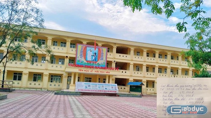 Trường Trung học cơ sở Phù Lưu Tế (huyện Mỹ Đức, thành phố Hà Nội) (Ảnh: Trường Trung học cơ sở Phù Lưu Tế)