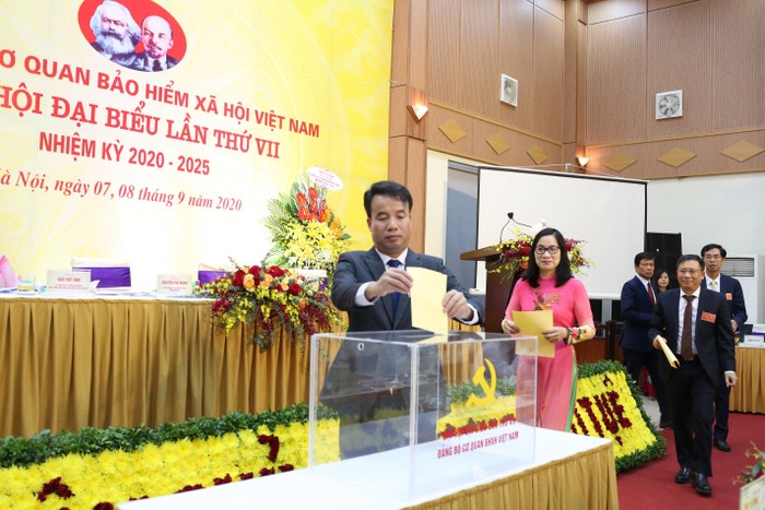 Đảng bộ cơ quan Bảo hiểm xã hội Việt Nam tổ chức thành công Đại hội đại biểu lần thứ VII nhiệm kỳ 2020-2025
