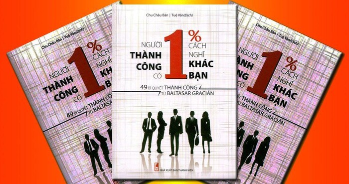 Cuốn sách “Người thành công có 1% cách nghĩ khác bạn”. (Ảnh: Pinterest.com)
