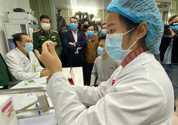 Các hoạt động nghiên cứu vaccine COVID-19 của Việt Nam cũng đang được đẩy mạnh. (Ảnh: VGP)