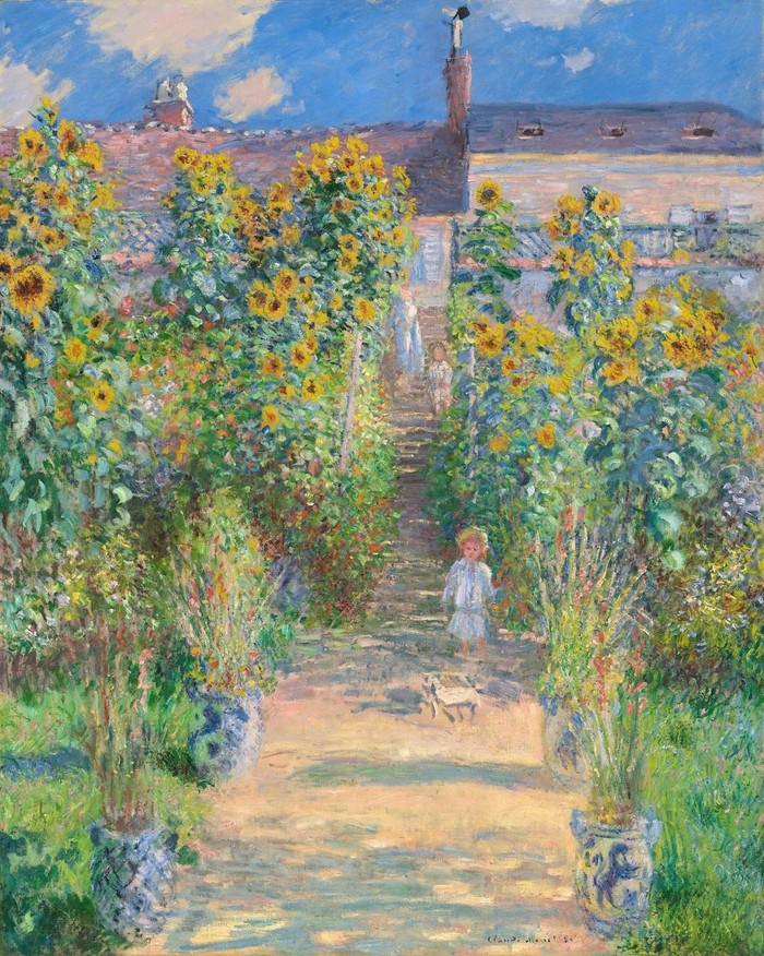 Tác phẩm “Vườn Monet ở Vetheuil” họa sĩ Monet sẽ được giới thiệu dưới dạng phiên bản số tại VCCA