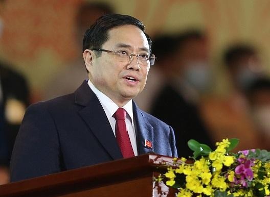 Quốc hội bầu đồng chí Phạm Minh Chính giữ chức Thủ tướng Chính phủ.