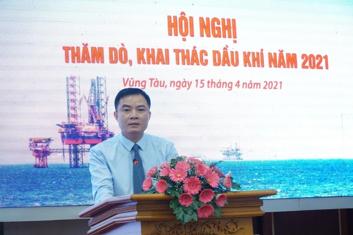 Phó Tổng giám đốc Petrovietnam Lê Ngọc Sơn phát biểu tổng kết Hội nghị