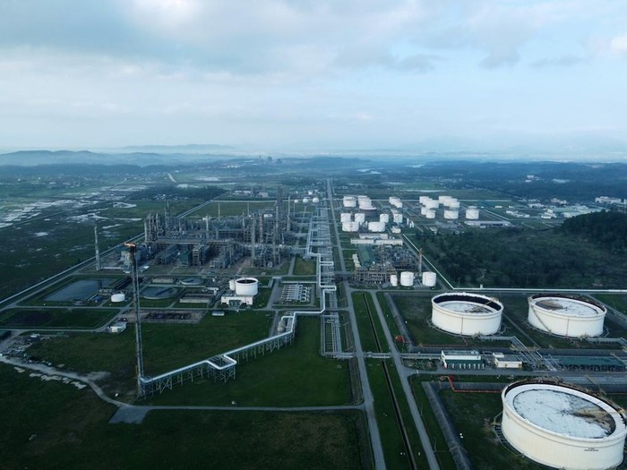 Toàn cảnh Nhà máy lọc dầu Dung Quất