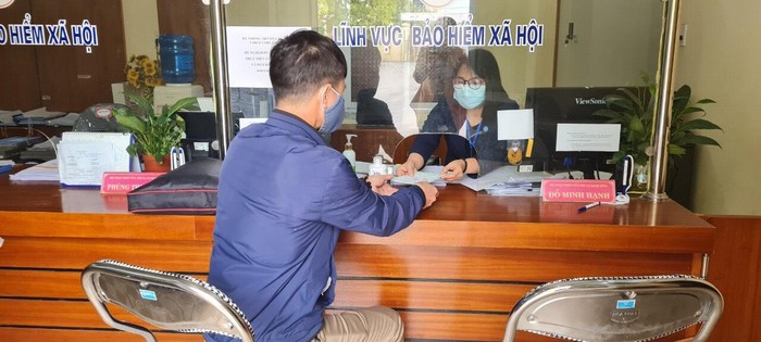 Tiếp nhận hồ sơ tại Bảo hiểm xã hội thị xã Kinh Môn, tỉnh Hải Dương.